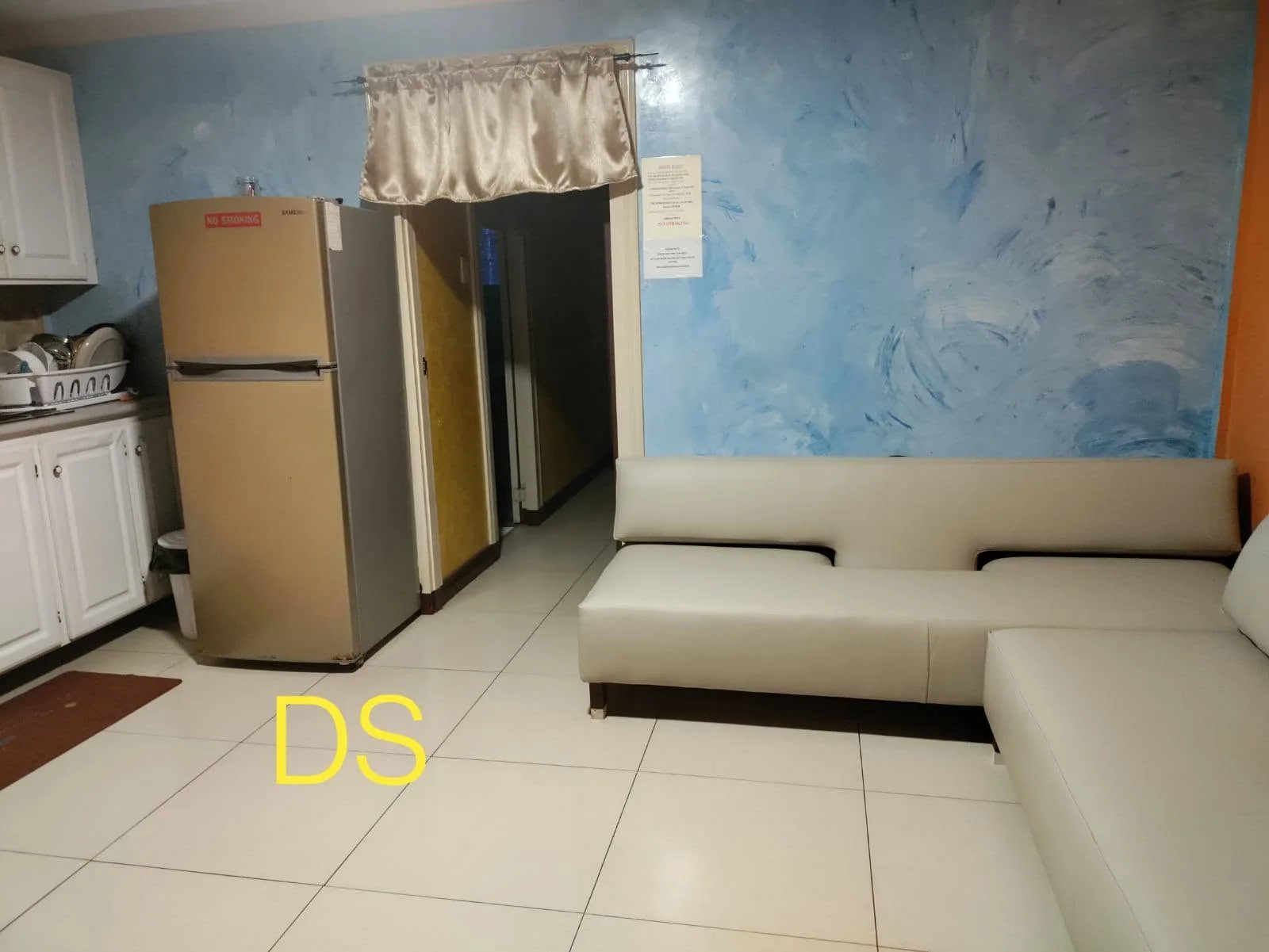 Living and kitchen space inside North Stay accommodation